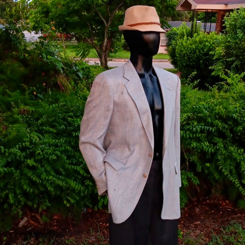 EVAN PICONE TAILORED FOR HUDSON'S MEN'S BEAUTIFULLY DESIGNED LUXURY BLAZER